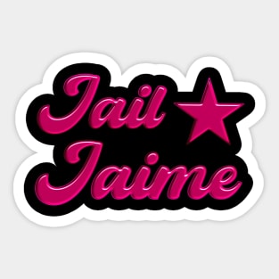 Free Britney, Jail Jaime Sticker